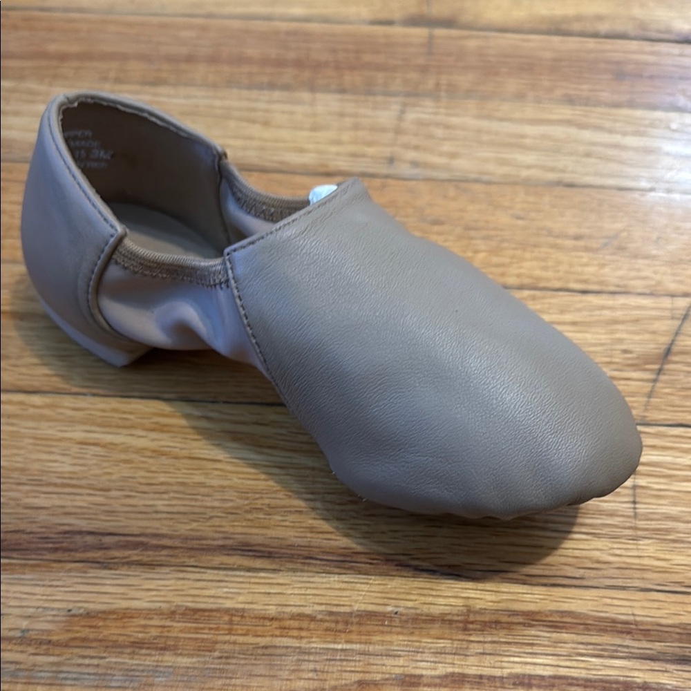 Tan Kids Jazz Shoes